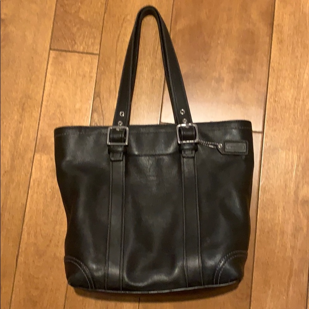 Coach black purse